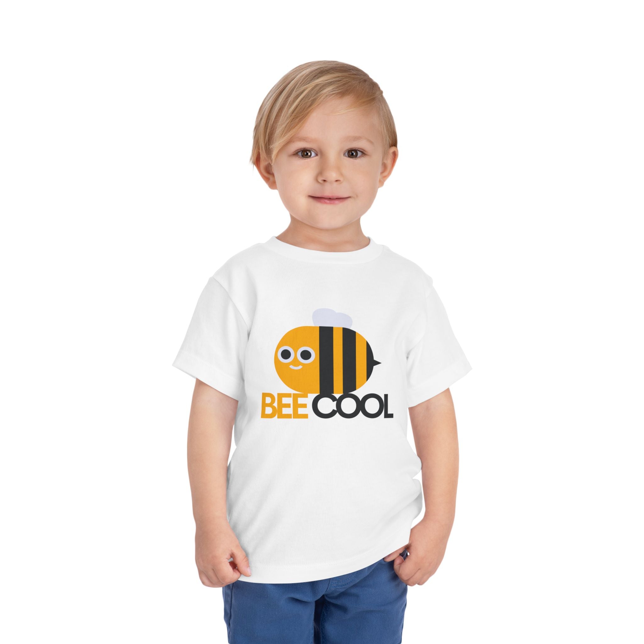 Toddler "BEE COOL" Short Sleeve Tee