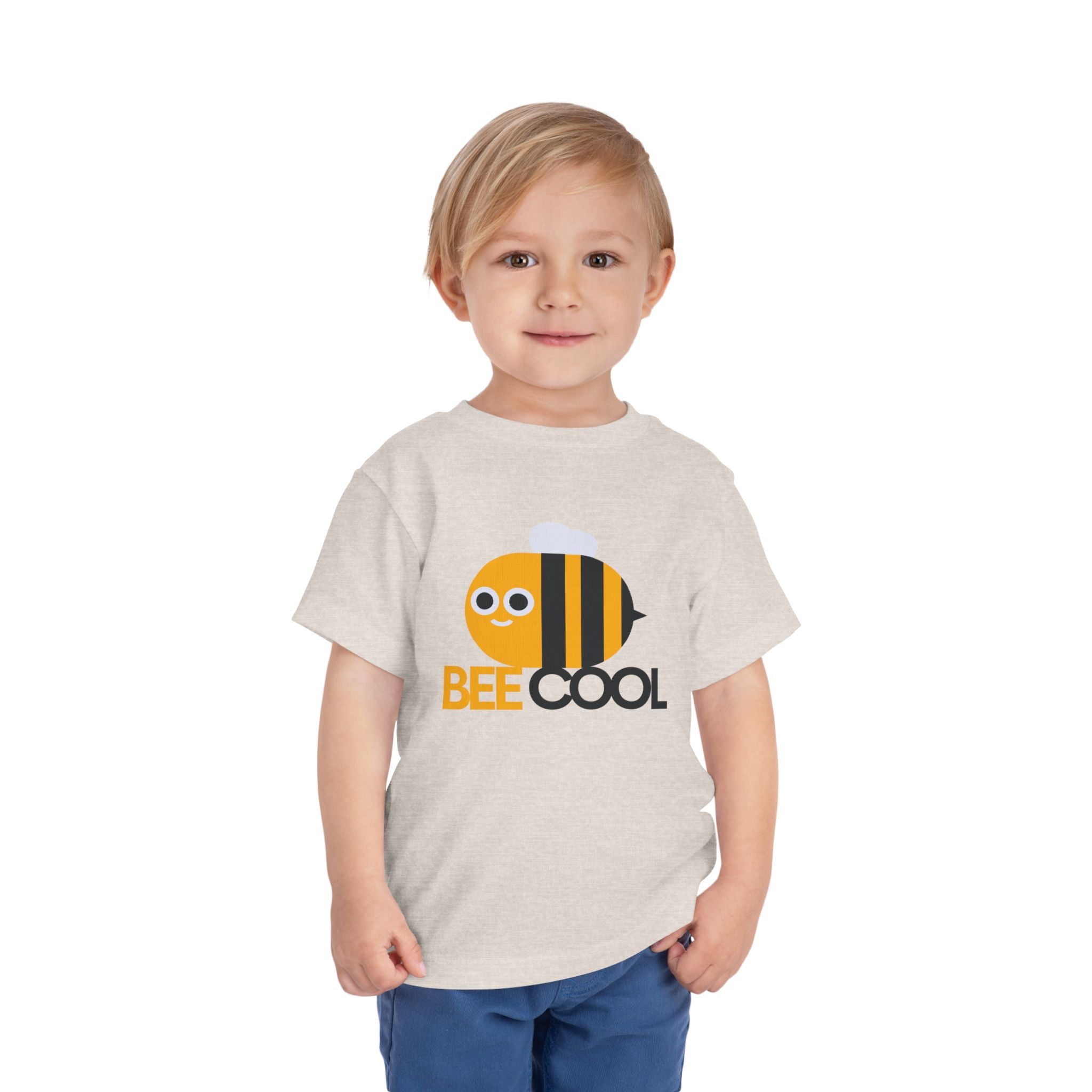 Toddler "BEE COOL" Short Sleeve Tee