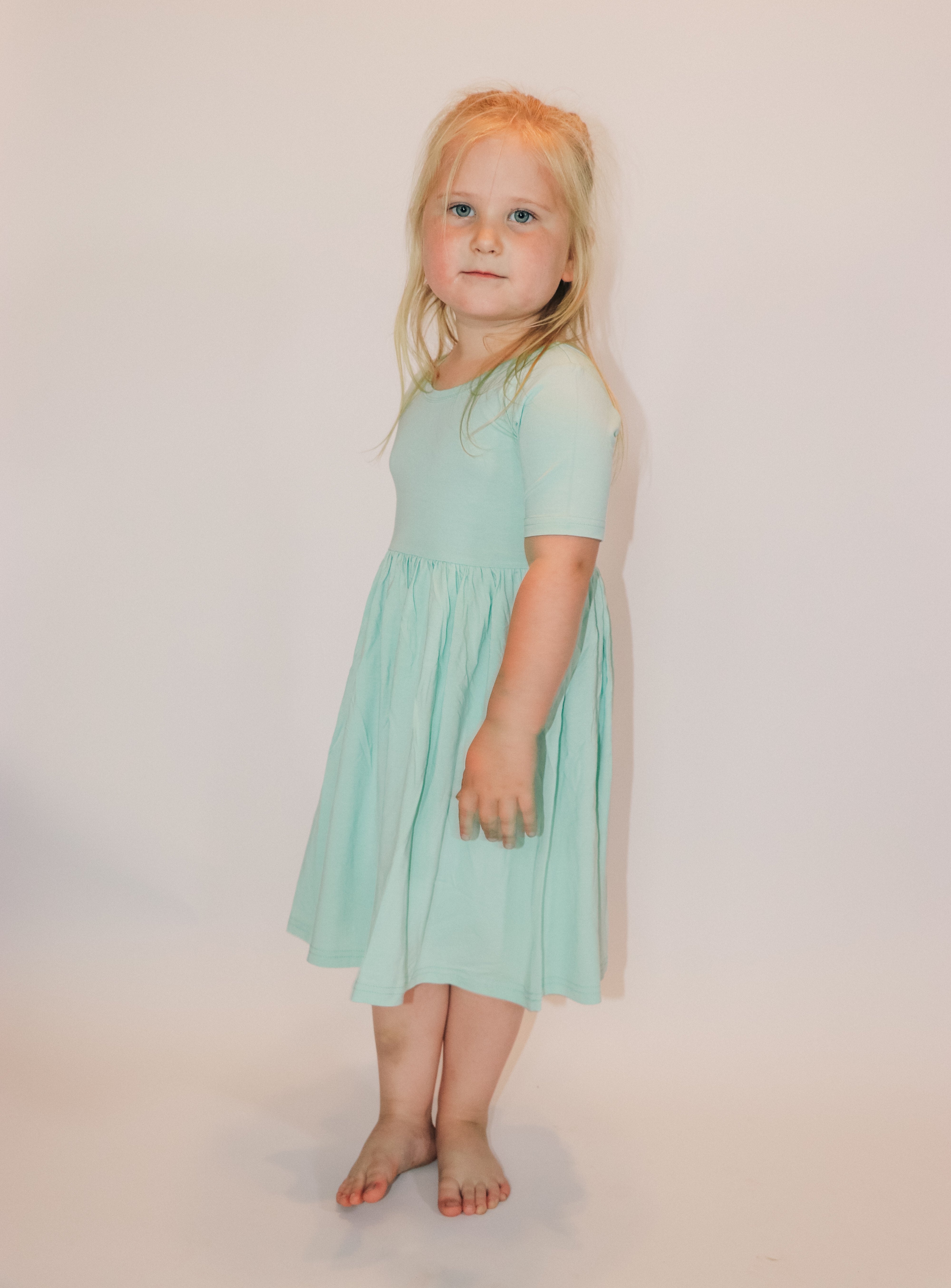 Short Sleeve Bamboo Dress