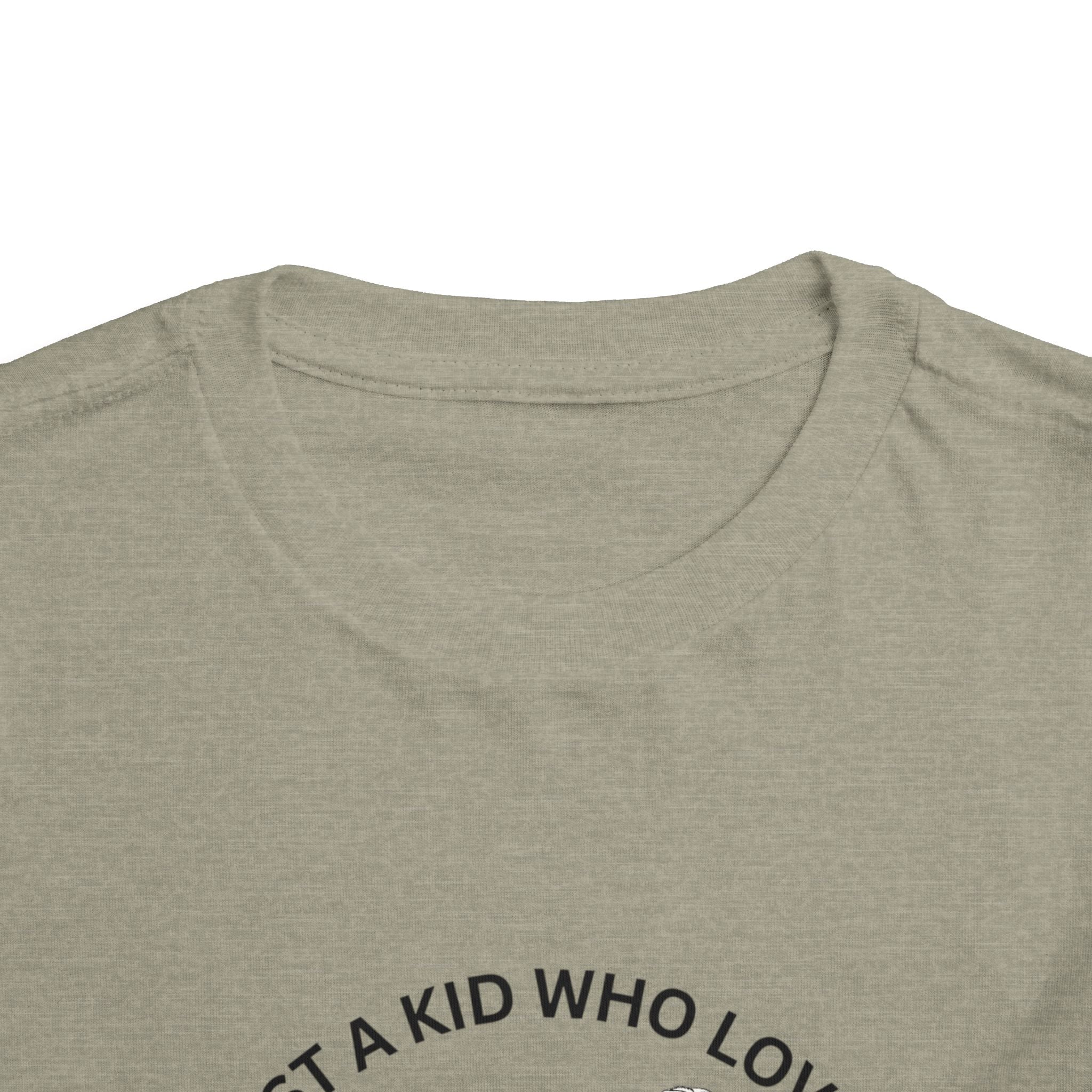 Kid's Cow Lover Toddler Tee - "Just a Kid Who Loves Working Cattle"