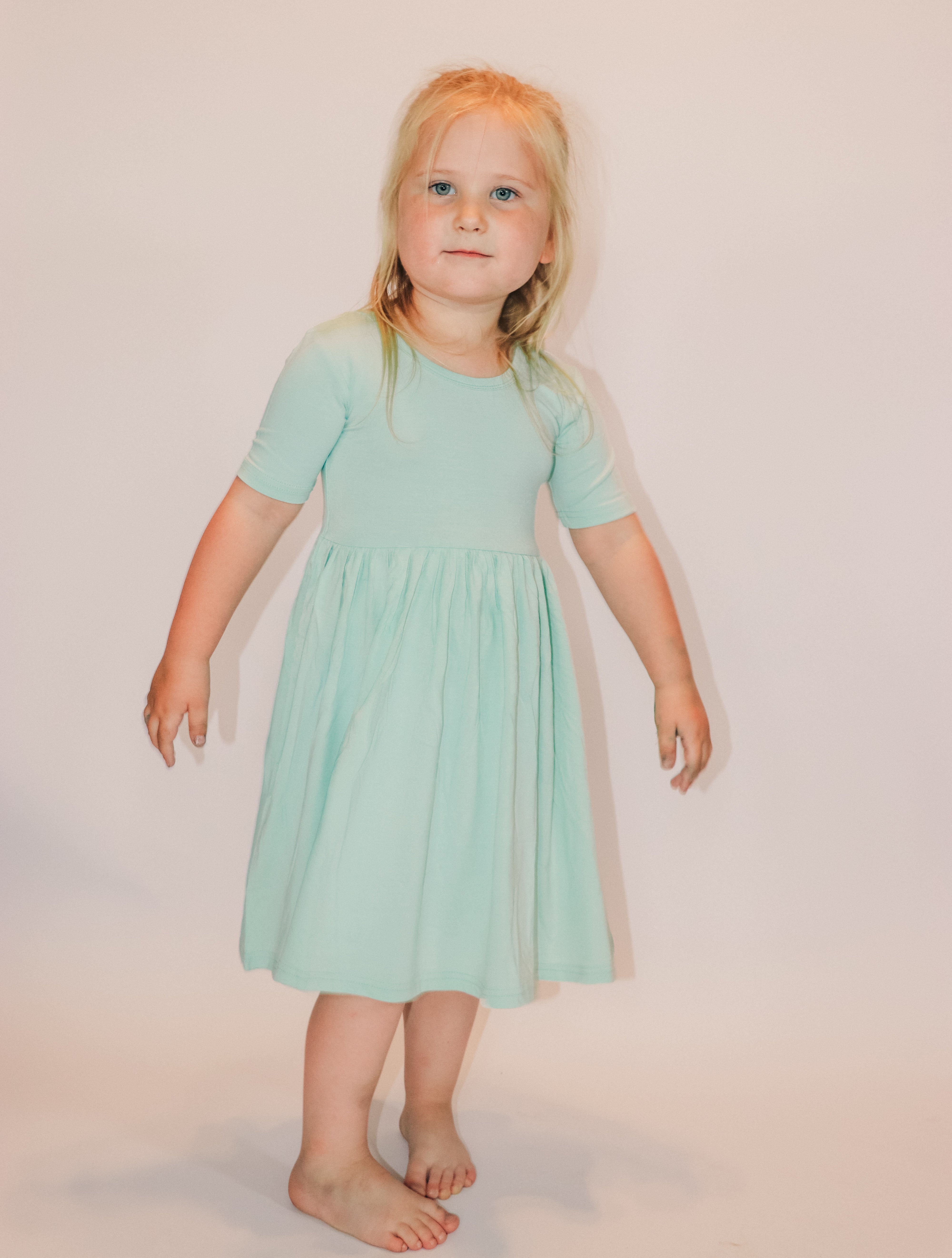 Short Sleeve Bamboo Dress