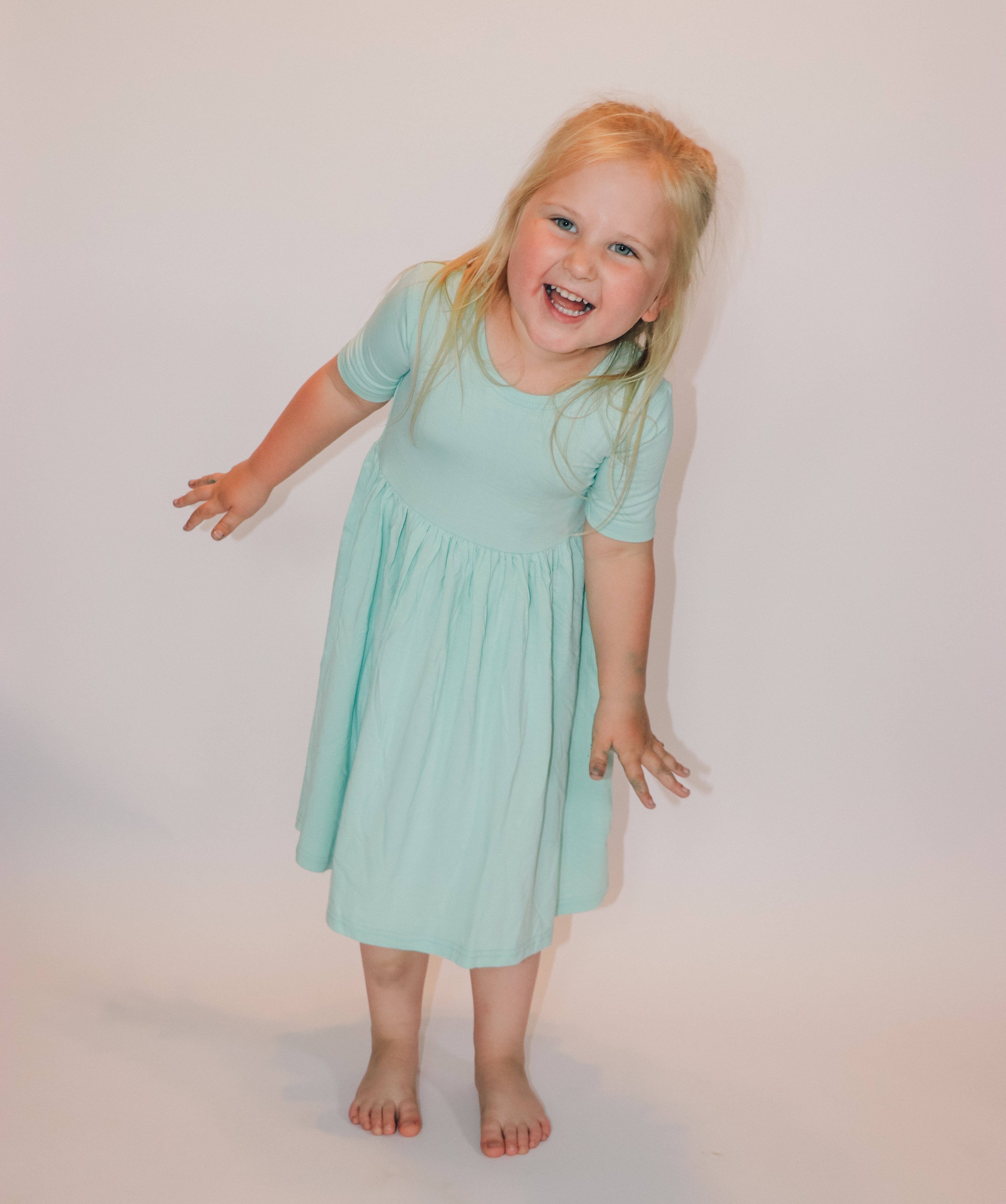 Short Sleeve Bamboo Dress