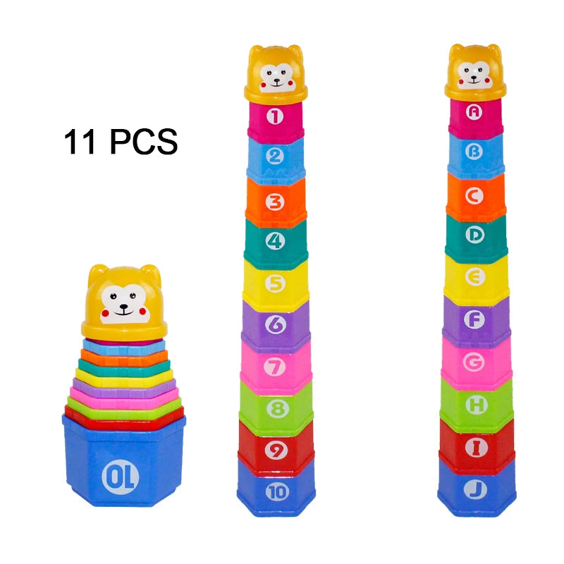 Baby Bath Toys Stacking Cup Set