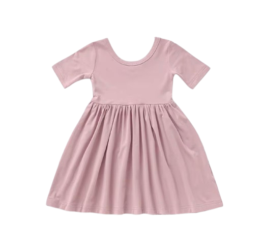 Short Sleeve Bamboo Dress