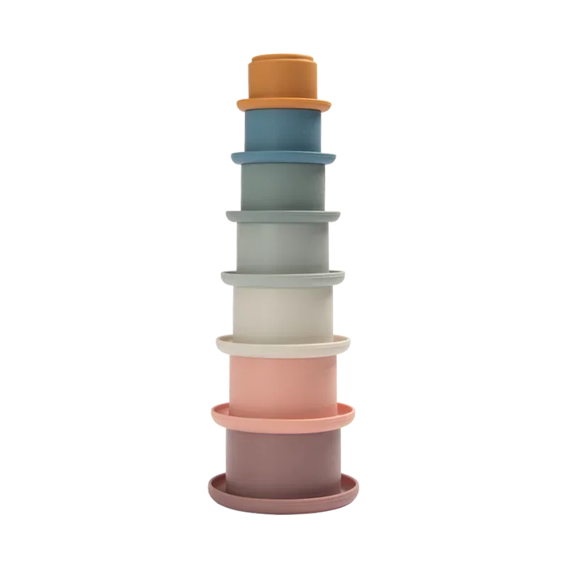 Silicone Stacking Cups