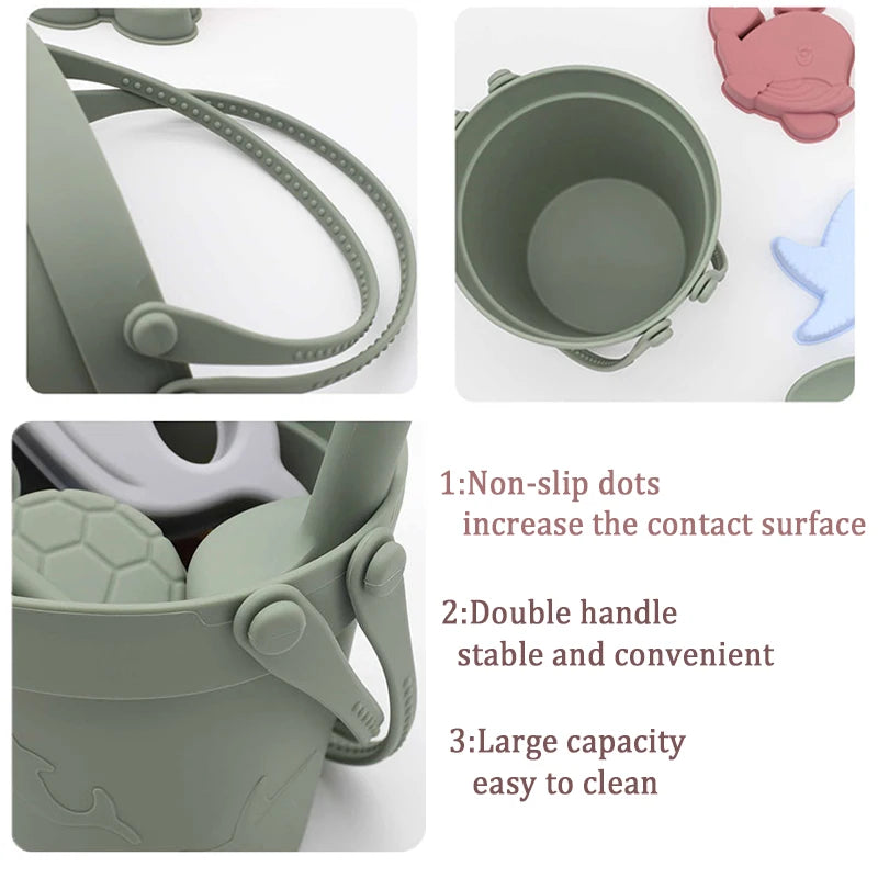Silicone Sand Toy Set