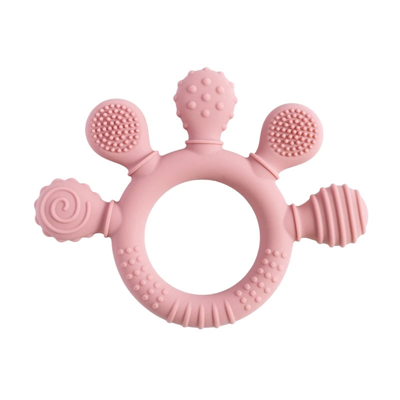 Silicone Teether Pacifier Clip