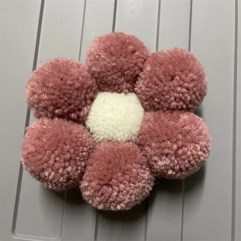 Boho Handmade Macrame Daisy Flower Wall Decor