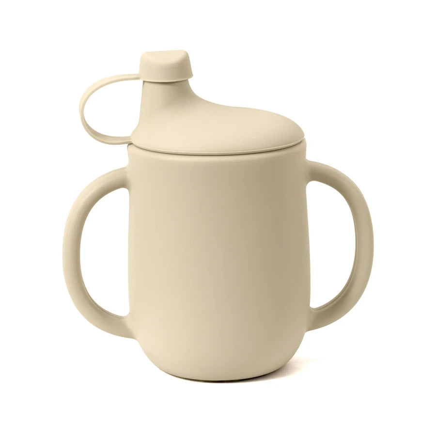 Silicone Training Cup With Dust Lid
