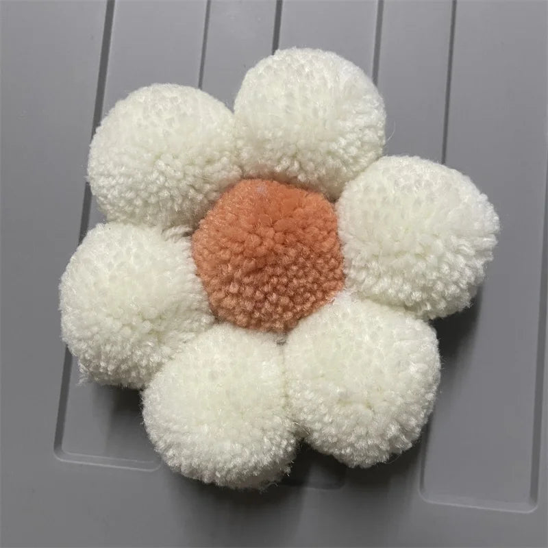 Boho Handmade Macrame Daisy Flower Wall Decor
