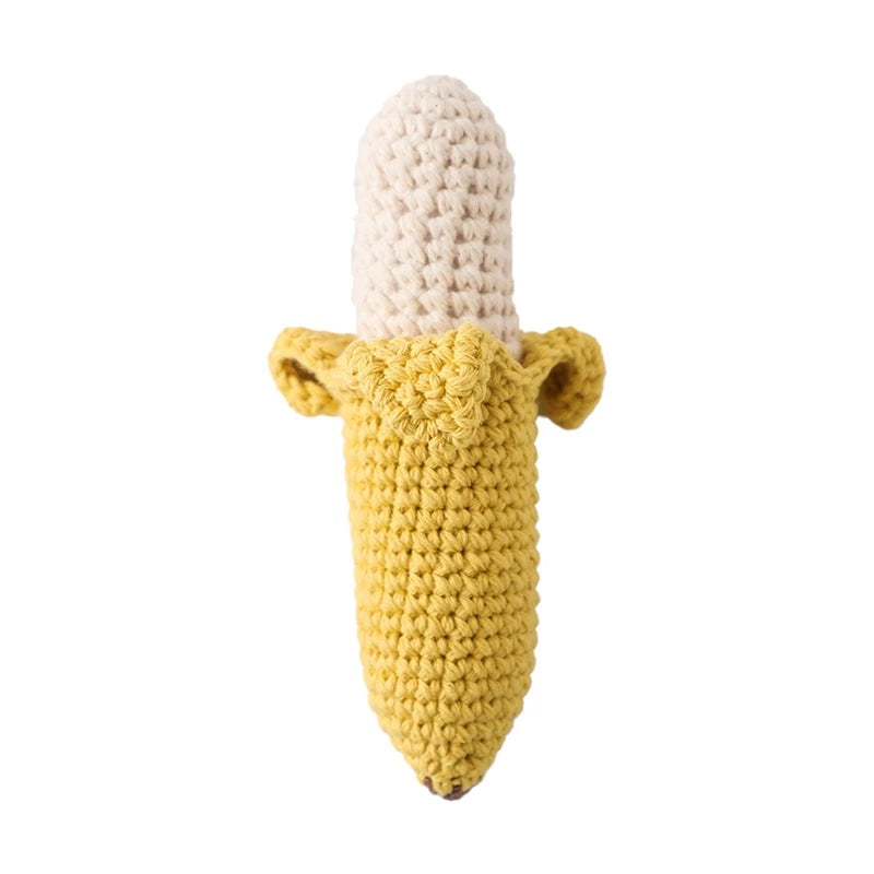 Baby Crochet Lemon Rattle Toy