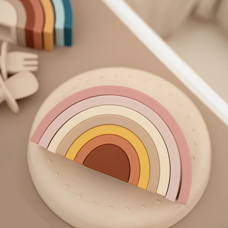 Rainbow Stacker Puzzle