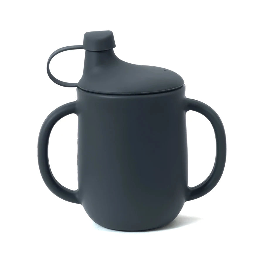 Silicone Training Cup With Dust Lid