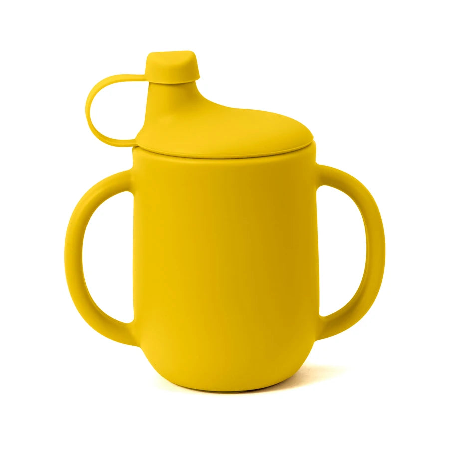 Silicone Training Cup With Dust Lid