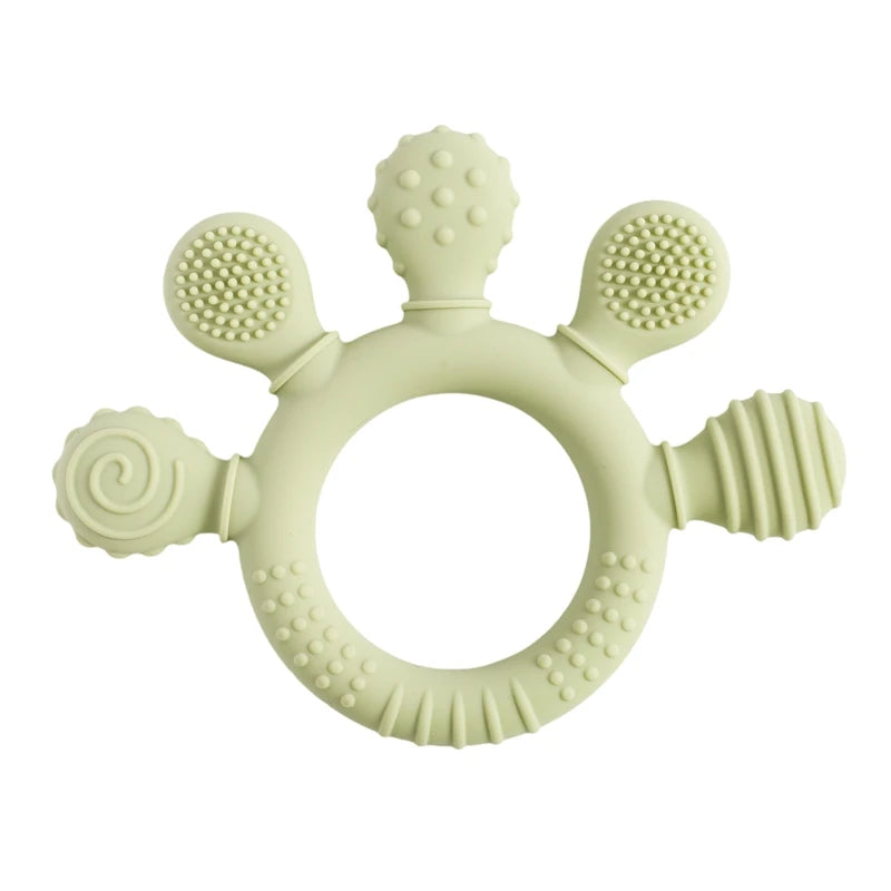 Silicone Teether Pacifier Clip