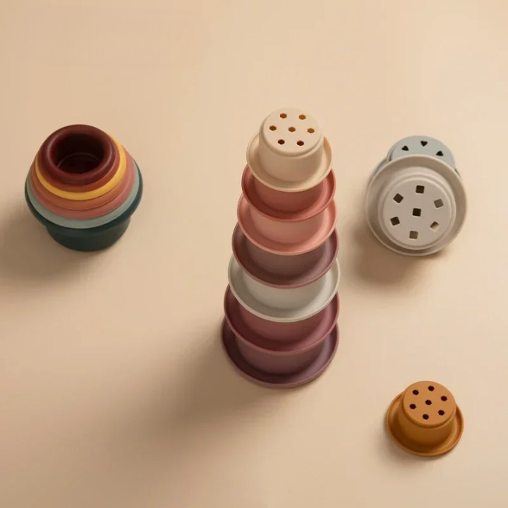 Silicone Stacking Cups