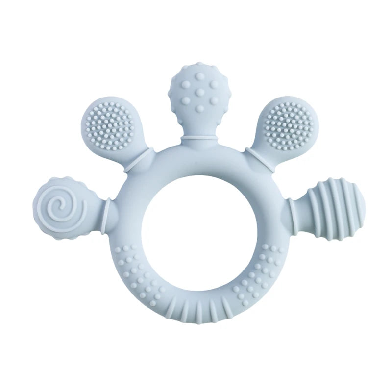 Silicone Teether Pacifier Clip