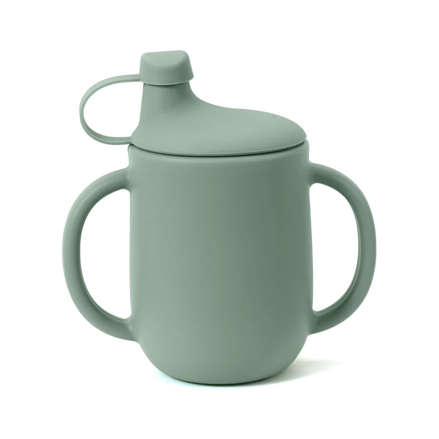 Silicone Training Cup With Dust Lid