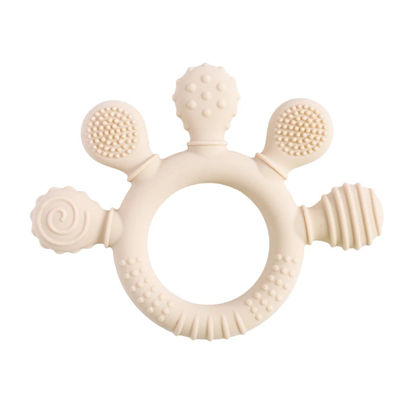 Silicone Teether Pacifier Clip