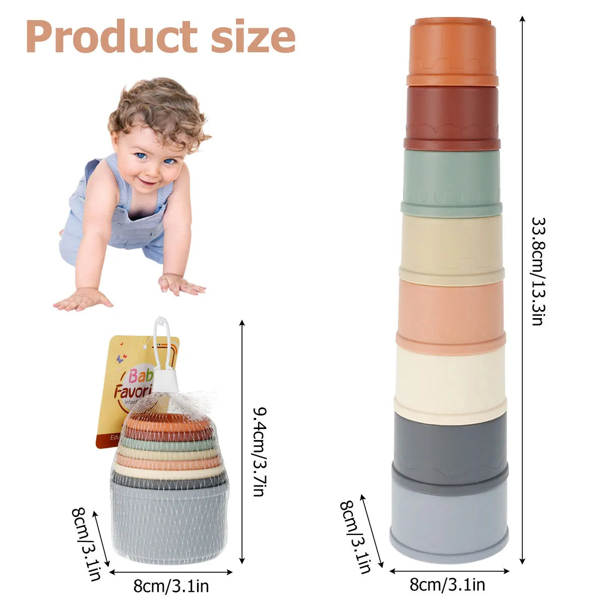 Stacking Cup Toys