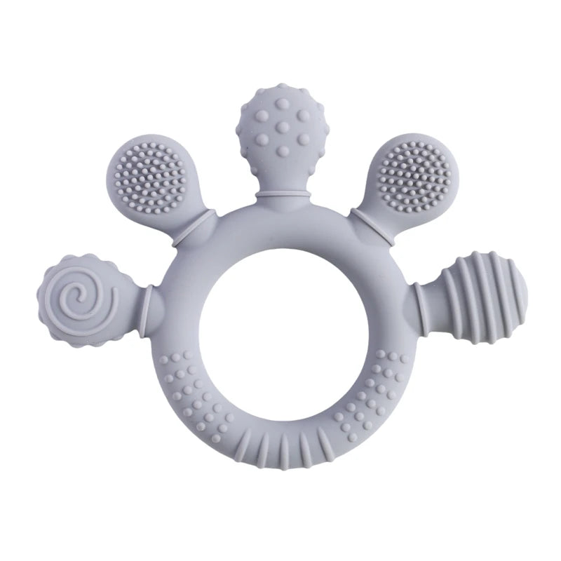 Silicone Teether Pacifier Clip