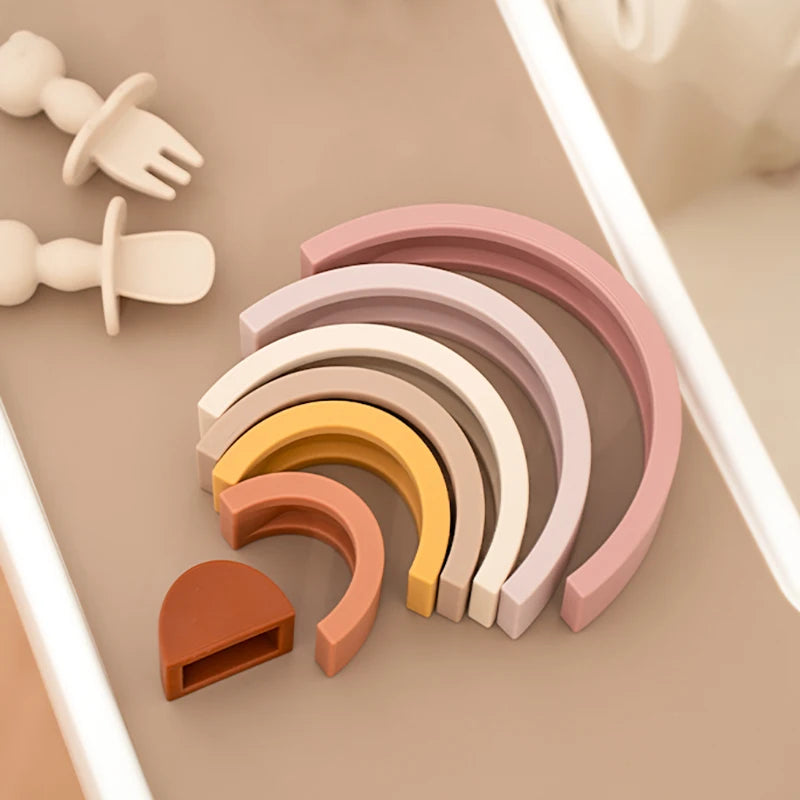 Rainbow Stacker Puzzle