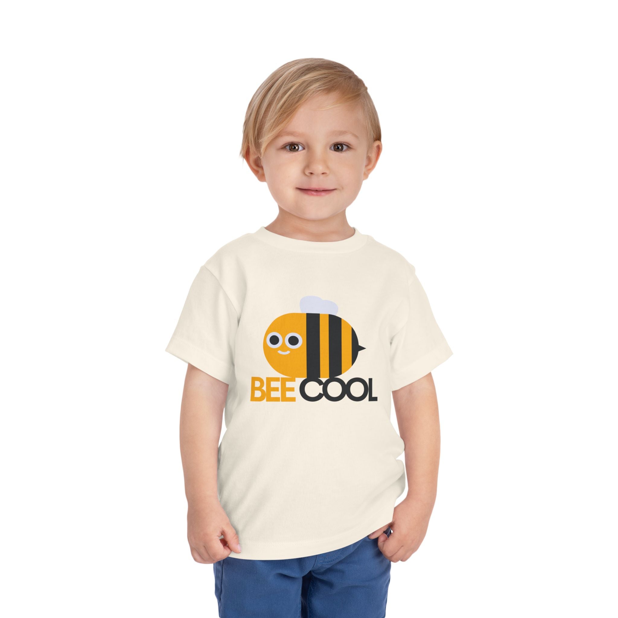 Toddler "BEE COOL" Short Sleeve Tee