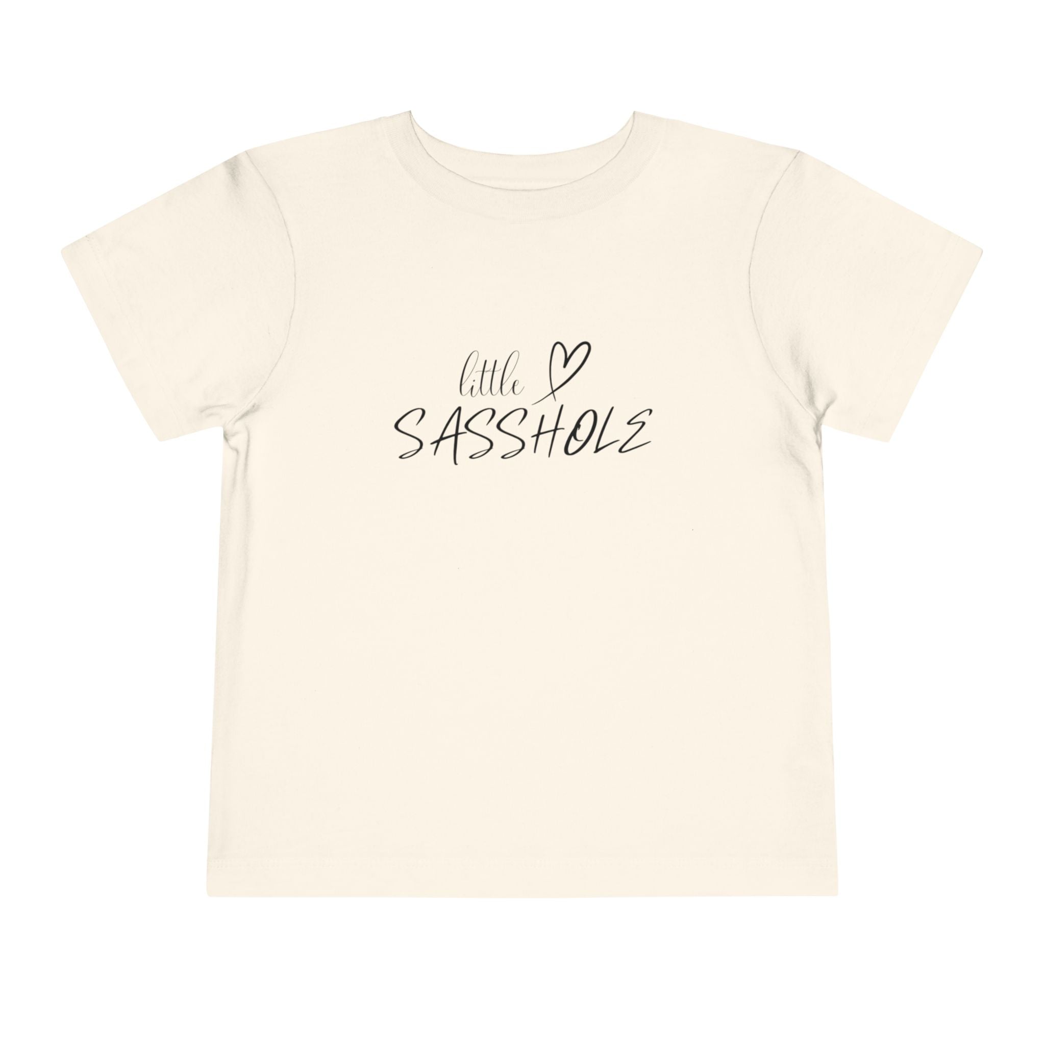 Cute "Little Sasshole" Toddler Tee