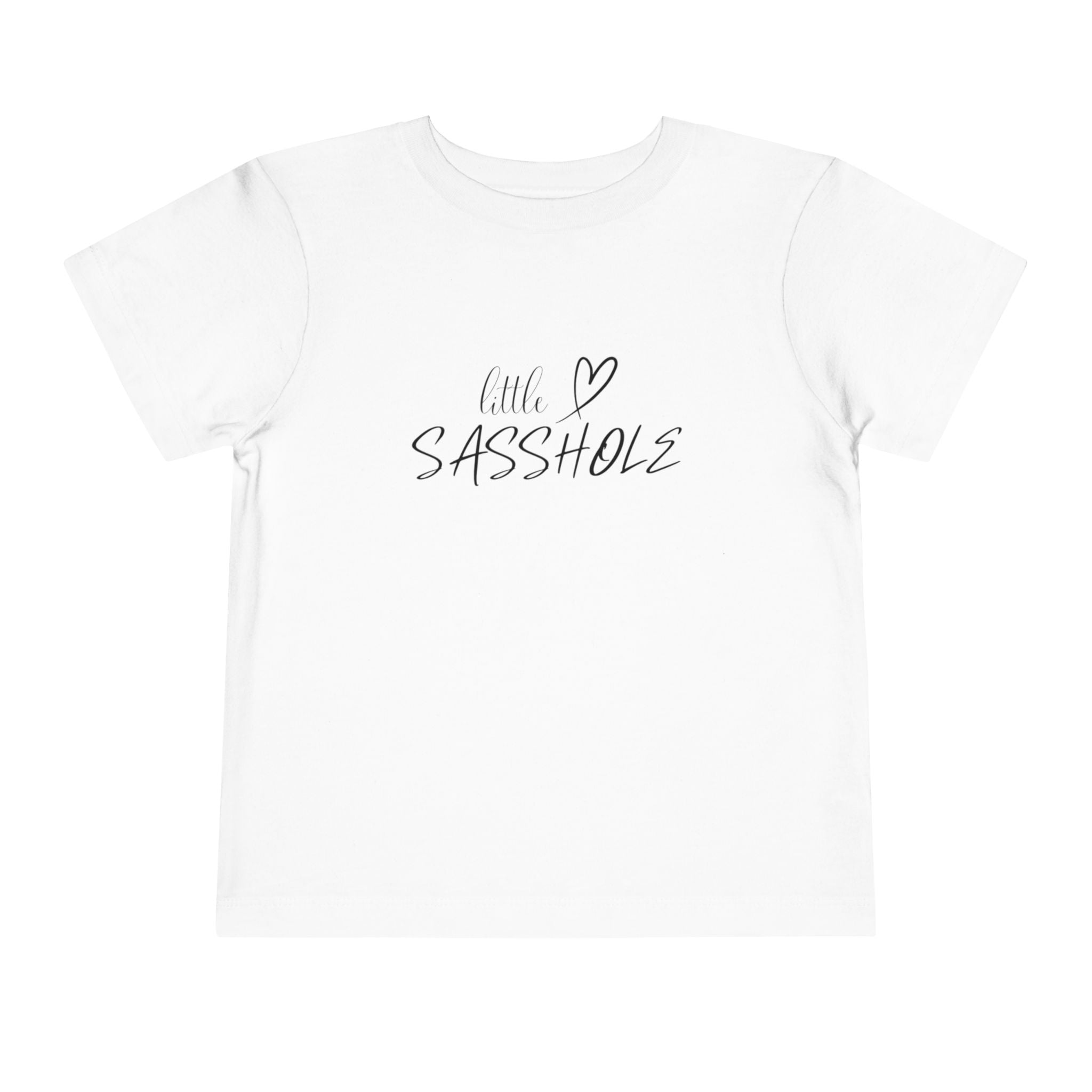 Cute "Little Sasshole" Toddler Tee