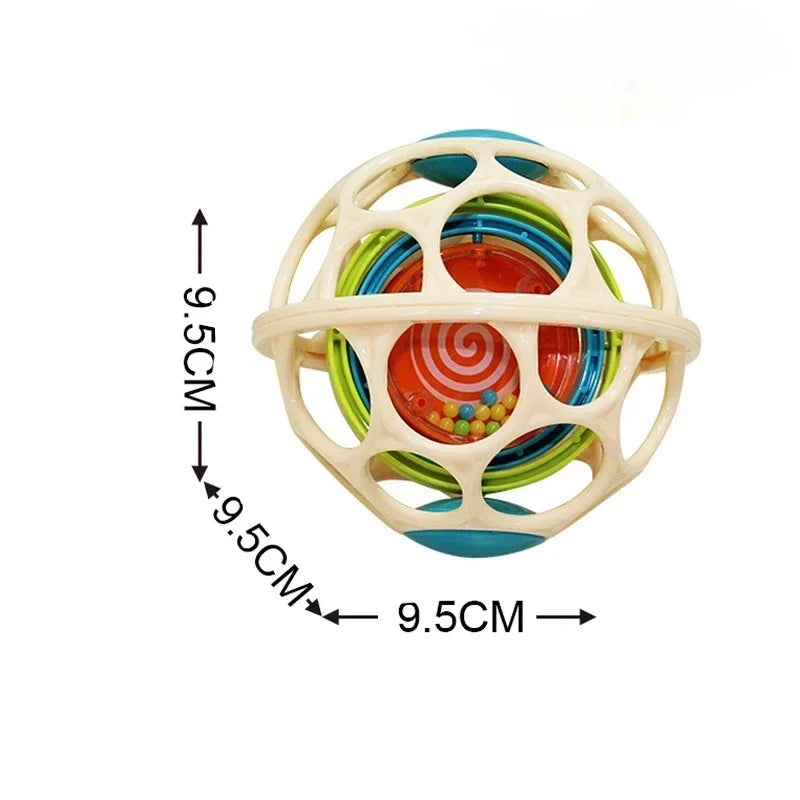 Baby Hand Rattle Soft Ball Toy
