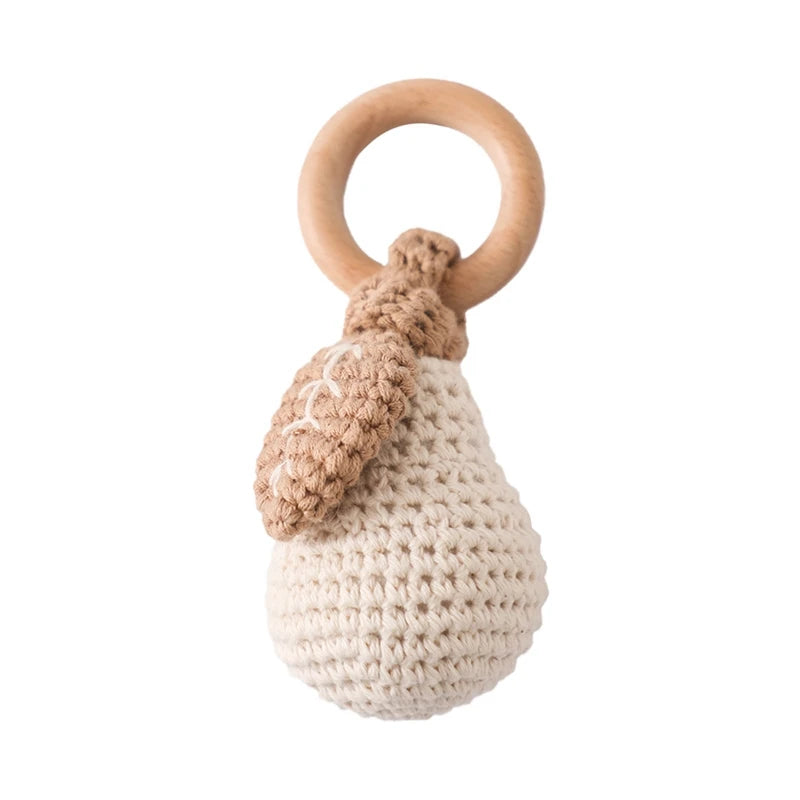 Baby Crochet Lemon Rattle Toy