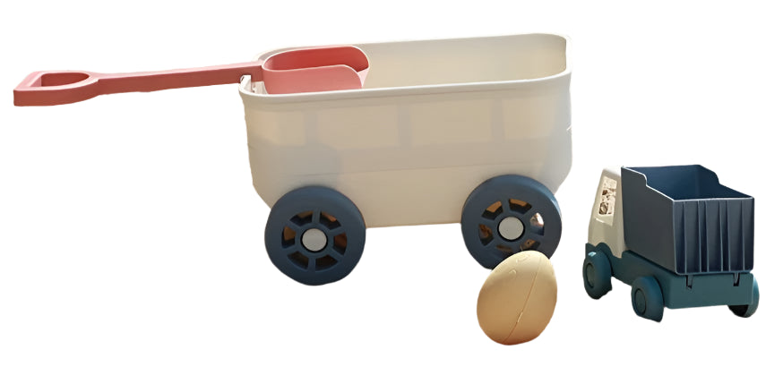 Sand Toys for Toddlers with Truck and Rake