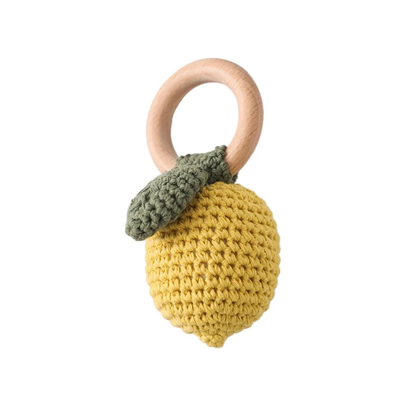 Baby Crochet Lemon Rattle Toy