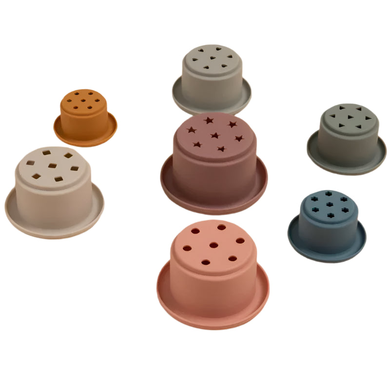 Silicone Stacking Cups