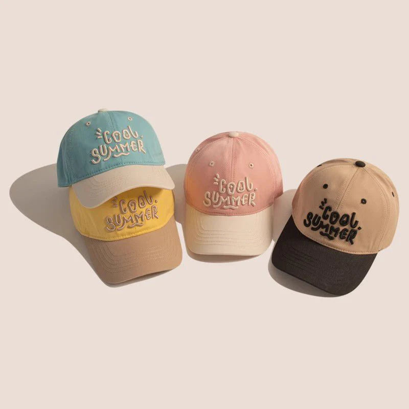 Colorful Children Baseball Hats