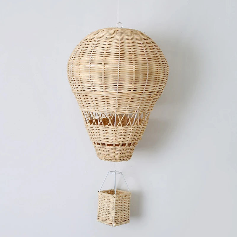 Hand-woven Rattan Hot Air Balloon