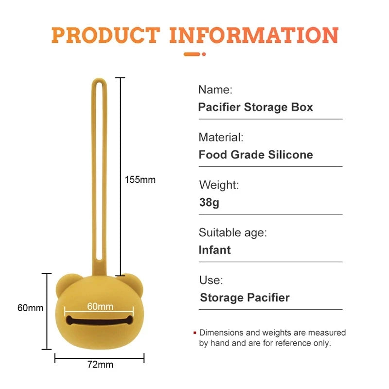 Portable Pacifier Storage
