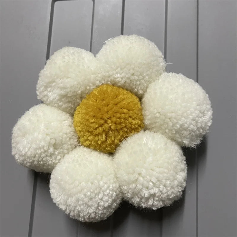 Boho Handmade Macrame Daisy Flower Wall Decor